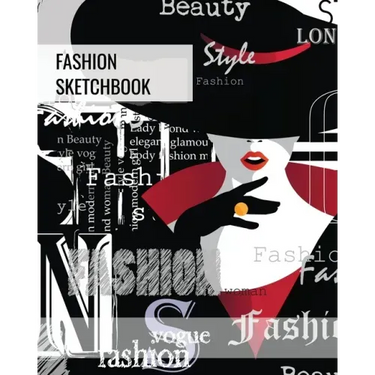 Fashion Sketchbook: Blank Female Figure Templates To Design & Create, Drawing & Sketching, Artist, Fashionista & Designers Gift, Sketch Book, Art Note