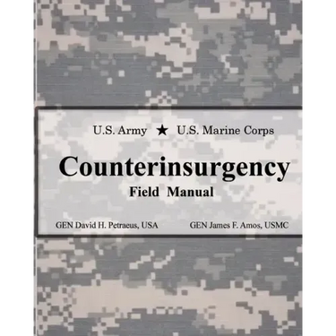 U.S. Army U.S. Marine Corps Counterinsurgency Field Manual