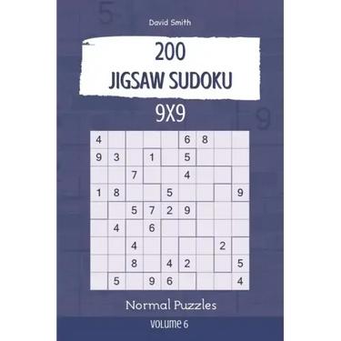 Jigsaw Sudoku - 200 Normal Puzzles 9x9 vol.6
