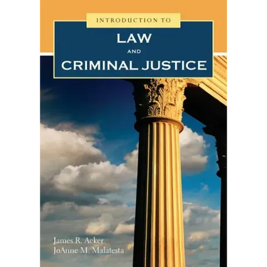 Introduction to Law & Criminal Justice