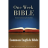One Week Bible CEB: Scripture Summarizing the Holy Bible (TM)