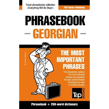 English-Georgian phrasebook and 250-word mini dictionary
