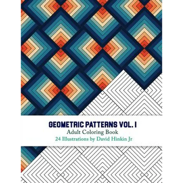 Geometric Patterns - Adult Coloring Book Vol. 1 - Inkcartel