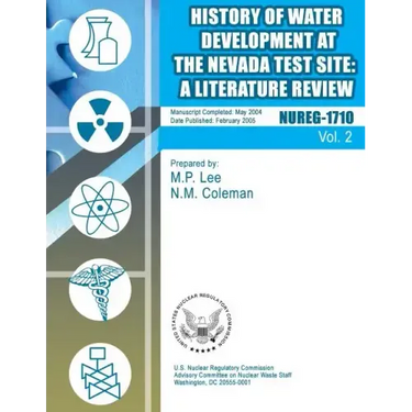 History of Water Development at the Nevada Test Site: A Literature Review