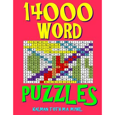 14000 Word Puzzles: 500 Large Print Challenging Word Search Puzzles Each with 28 Words