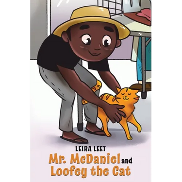 Mr. McDaniel and Loofey the Cat