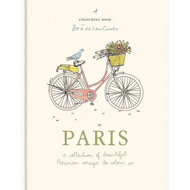 Zoé de Las Cases Paris Colouring Book: A Collection of Beautiful Parisian Images to Colour in