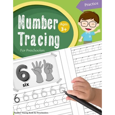 Number Tracing Book for Preschoolers: Number tracing books for kids ages 3-5, Number tracing workbook, Number Writing Practice Book, Number Tracing Bo