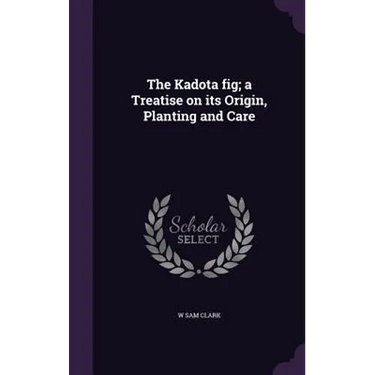 The Kadota fig; a Treatise on its Origin, Planting and Care