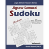 Jigsaw Samurai Sudoku: 500 Medium Jigsaw Sudoku Puzzles Overlapping into 100 Samurai Style