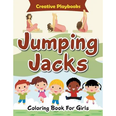 Jumping Jacks Coloring Book For Girls