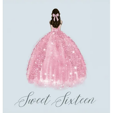 Sweet sixteen guest book, party Guest book, birthday party guest book to sign