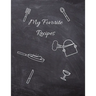 Favorite Recipes, Recipe Book to Write in, 115 Pages, (8.5"x11")