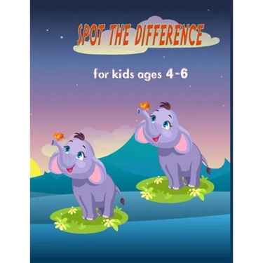 Spot the difference for kids ages 4-6: Picture Puzzles for Kids - Search - find the differences - What's Different