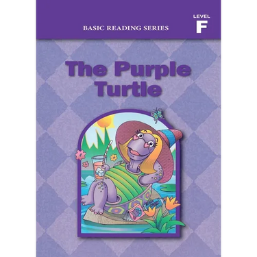 Basic Reading Series, Level F Reader, The Purple Turtle: Classic Phonics Program for Beginning Readers, ages 5-8, illus., 254 pages