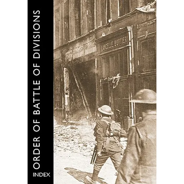 Order of Battle of Divisions, Index