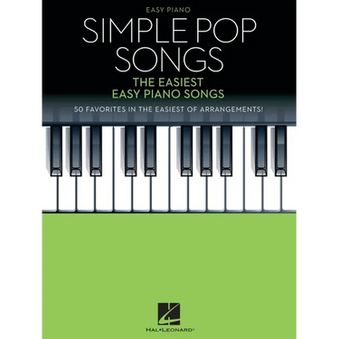 Simple Pop Songs - The Easiest Easy Piano Songs - Sheet Music with Lyrics
