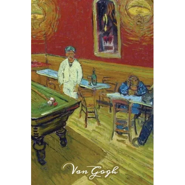 The Night Cafe Van Gogh Note Book: Hardcover Journal Notebook Diary with Dot Grid, Lined, Blank Vintage Paper for Writing Drawing Journaling