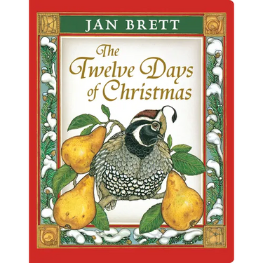 The Twelve Days of Christmas (Oversized Lap Board Book)