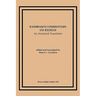 Rashbam's Commentary on Exodus: An Annotated Translation