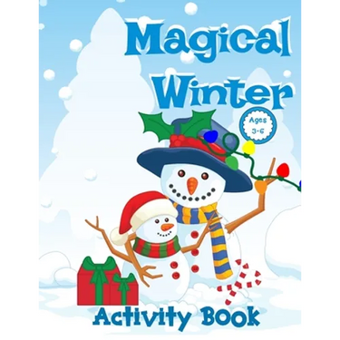 Magical Winter Activity Book For Kids