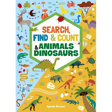 Search, Find & Count: Animals & Dinosaurs