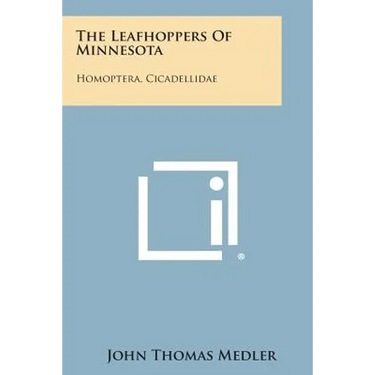 The Leafhoppers of Minnesota: Homoptera, Cicadellidae