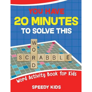You Have 20 Minutes to Solve This Word Scrabble! Word Activity Book for Kids