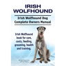 Irish Wolfhound. Irish Wolfhound Dog Complete Owners Manual. Irish Wolfhound book for care, costs, feeding, grooming, health and training.