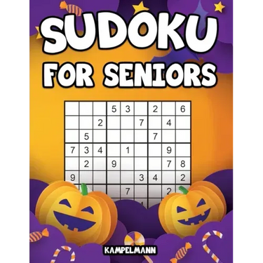 Sudoku for Seniors: 200 Large Print Sudoku Puzzles for Seniors with Solutions - Halloween Edition