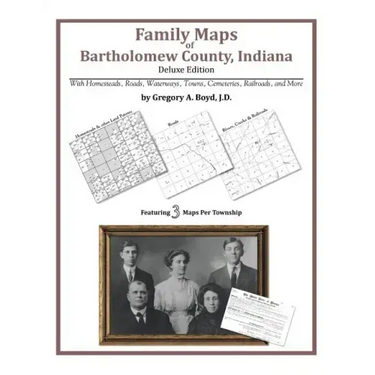 Family Maps of Bartholomew County, Indiana