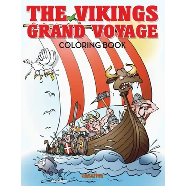 The Vikings Grand Voyage Coloring Book