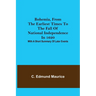 Bohemia, from the earliest times to the fall of national independence in 1620; With a short summary of later events