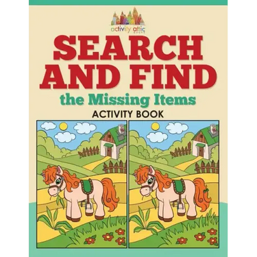 Search and Find the Missing Items Activity Book