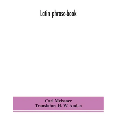 Latin phrase-book