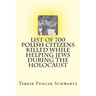 List of 700 Polish Citizens Killed While Helping Jews During the Holocaust