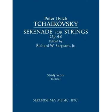 Serenade for Strings, Op.48: Study score