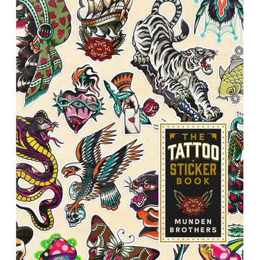 The Tattoo Sticker Book: 150 Tattoo-Inspired Stickers