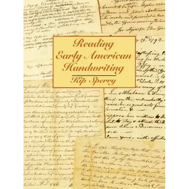 Reading Early American Handwriting