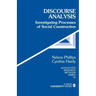 Discourse Analysis: Investigating Processes of Social Construction