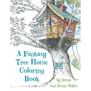 A Fantasy Tree House Coloring Book