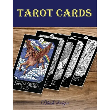 Tarot Cards: Adult Coloring Book