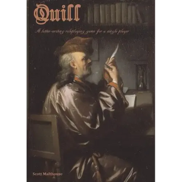 Quill: A Letter-Writing Roleplaying Game for a Single Player