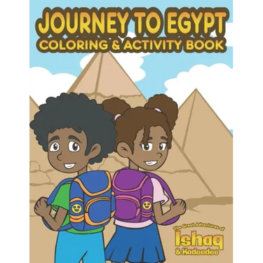 Journey to Egypt Coloring & Activity Book