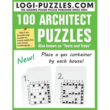 100 Architect Puzzles: Tents and Trees
