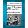 Laws Of The State Of New Jersey.