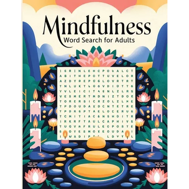 Mindfulness Word Search Book: 1000+ Words, Word Search Book