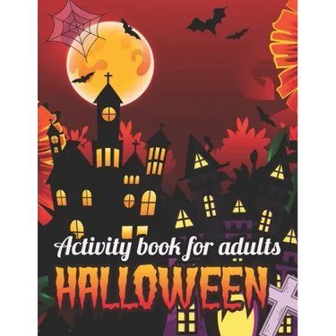 Halloween activity books for Adults