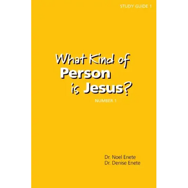 What Kind of Person is Jesus? (number 1)