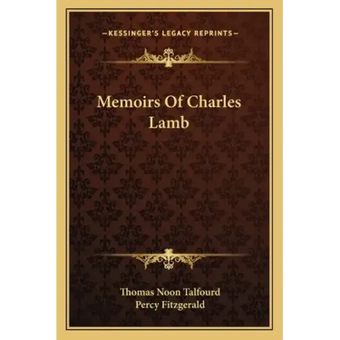 Memoirs of Charles Lamb
